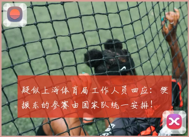 疑似上海体育局工作人员回应：樊振东的参赛由国家队统一安排！